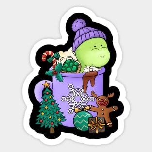 Cute and Lovely Animals with Christmas Vibes Sticker